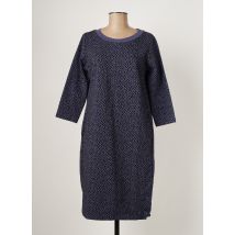 SANDWICH - Robe mi-longue bleu en polyester pour femme - Taille 36 - Modz