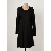 THALASSA - Robe mi-longue noir en viscose - Femme - Taille 40 - Modz
