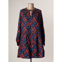 COMPAÑIA FANTASTICA - Robe courte bleu en viscose - Femme - Taille 36 - Modz
