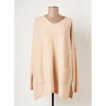 ODEMAI - Pull beige en polyester - Femme - Taille 38 - Modz