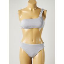 DAG ADOM - Maillot de bain 2 pièces gris en nylon - Femme - Taille 40 - Modz