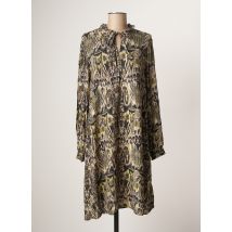 B.YOUNG - Robe mi-longue vert en viscose - Femme - Taille 38 - Modz