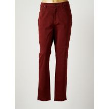 LCDN - Pantalon slim rouge en coton pour femme - Taille 46 - Modz