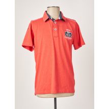 SHILTON - Polo orange en coton - Homme - Taille M - Modz