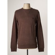 JACK & JONES - Sweat-shirt marron en coton - Homme - Taille S - Modz