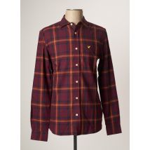 LYLE & SCOTT - Chemise manches longues violet en coton - Homme - Taille XS - Modz