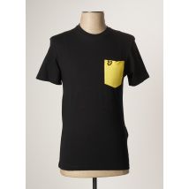 LYLE & SCOTT - T-shirt noir en coton pour homme - Taille XS - Modz