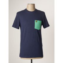 LYLE & SCOTT - T-shirt bleu en coton pour homme - Taille XS - Modz