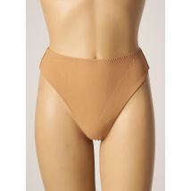 MILLESIA - Tanga marron en polyamide - Femme - Taille 42 - Modz