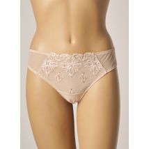 CHANTELLE - Tanga beige en polyester - Femme - Taille 44 - Modz