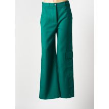 PHISIQUE DU ROLE - Pantalon droit vert en polyester - Homme - Taille 38 - Modz