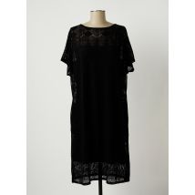 CHARMLINE - Robe mi-longue noir en polyester - Femme - Taille 38 - Modz