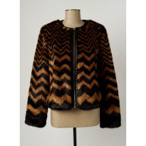 XT STUDIO - Veste casual marron en acrylique - Femme - Taille 38 - Modz