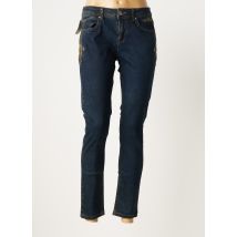 SO SOON - Jeans coupe slim bleu en coton - Femme - Taille 38 - Modz