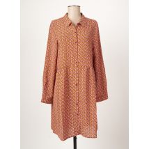 ESCANDELLE - Robe courte orange en polyester - Femme - Taille 38 - Modz