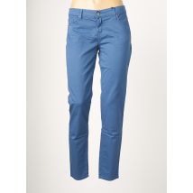SUN VALLEY - Pantalon slim bleu en coton pour femme - Taille 42 - Modz
