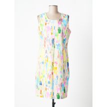 PAUL BRIAL - Robe mi-longue jaune en coton - Femme - Taille 40 - Modz