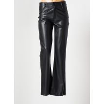 SEE THE MOON - Pantalon flare noir en polyester - Femme - Taille 38 - Modz