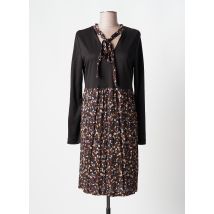 MAMATAYOE - Robe mi-longue noir en viscose - Femme - Taille 42 - Modz