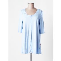 VETONO - Tunique manches longues bleu en polyester - Femme - Taille 42 - Modz