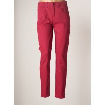 CISO - Pantalon droit violet en coton - Femme - Taille 42 - Modz