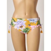 YSABEL MORA - Bas de maillot de bain jaune en polyamide - Femme - Taille 42 - Modz