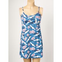 PLAGE DU SUD - Robe de plage bleu en polyamide - Femme - Taille 38 - Modz