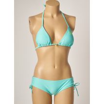 FREEGUN - Maillot de bain 2 pièces bleu en polyamide - Femme - Taille 38 - Modz