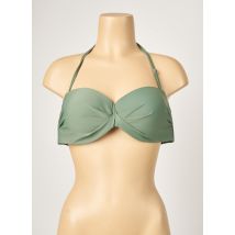 DAG ADOM - Haut de maillot de bain vert en polyamide - Femme - Taille 42 - Modz