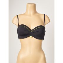 CHERRY BEACH - Haut de maillot de bain noir en polyamide - Femme - Taille 85D - Modz