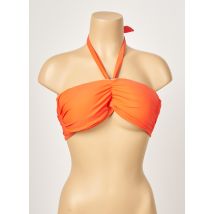 MOONTIDE - Haut de maillot de bain orange en polyamide - Femme - Taille 38 - Modz