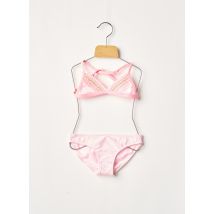BORABORA - Maillot de bain 2 pièces rose en polyamide - Fille - Taille TU - Modz