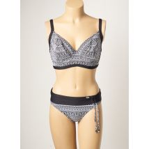 SUN PLAYA - Maillot de bain 2 pièces noir en polyamide - Femme - Taille 40 - Modz