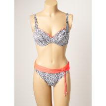SUN PLAYA - Maillot de bain 2 pièces noir en polyamide - Femme - Taille 38 - Modz