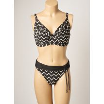 SUN PLAYA - Maillot de bain 2 pièces noir en polyamide - Femme - Taille 40 - Modz