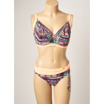 SUN PLAYA - Maillot de bain 2 pièces rose en polyamide - Femme - Taille 40 - Modz