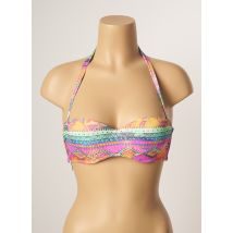KIWI - Haut de maillot de bain rose en polyamide - Femme - Taille 38 - Modz