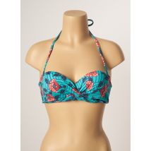 PLAGE DU SUD - Haut de maillot de bain bleu en polyamide - Femme - Taille 38 - Modz