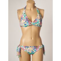 LIVIA - Maillot de bain 2 pièces vert en polyamide - Femme - Taille 40 - Modz