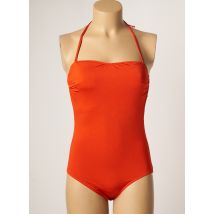 DOLLY & JANE - Maillot de bain 1 pièce orange en polyamide - Femme - Taille 38 - Modz