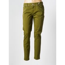 KANOPE - Pantalon slim vert en coton pour femme - Taille 40 - Modz