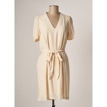 LPB - Robe mi-longue beige en viscose - Femme - Taille 34 - Modz