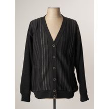 FRANCESCO BOTTI - Gilet manches longues noir en laine vierge - Homme - Taille S - Modz