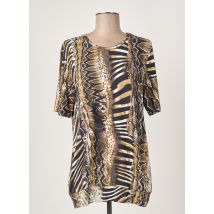 HAJO - T-shirt marron en viscose - Femme - Taille 40 - Modz