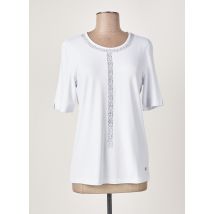 HAJO - T-shirt blanc en viscose pour femme - Taille 38 - Modz