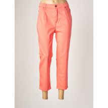 TELMAIL - Pantacourt orange en coton - Femme - Taille 48 - Modz
