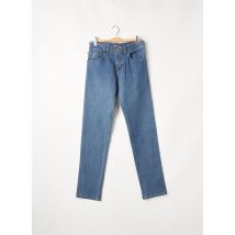 GS CLUB - Jeans coupe droite bleu en coton - Femme - Taille 38 - Modz