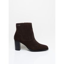 LES P'TITES BOMBES - Bottines/Boots marron en cuir - Femme - Taille 41 - Modz