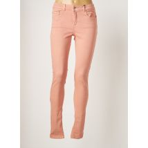 B.YOUNG - Pantalon slim rose en coton - Femme - Taille TU - Modz