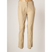 RIVER WOODS - Pantalon chino beige en lin - Femme - Taille 46 - Modz